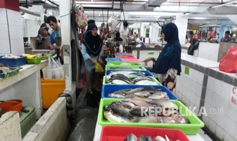 Pedagang di Kota Malang menjual sejumlah jenis ikan laut yang saat ini dianggap sangat terbatas stoknya di Pasar Dinoyo Kota Malang. Kondisi ini membuat pedagang terpaksa menaikan harga jual ikan mereka kepada masyarakat. 