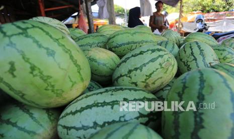 Hadits tentang Nabi Muhammad Makan Semangka. Foto:   Buah semangka (ilustrasi).