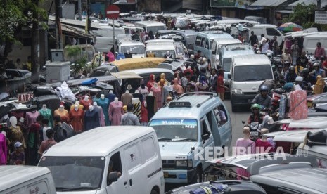 Suasana di Tanah Abang, Jakarta Pusat. (Ilustrasi)