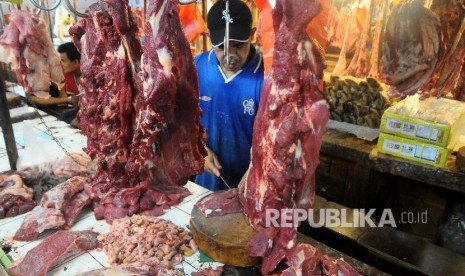 Miliki 16.000 ton, stok daging sapi lokal Sulsel mencukupi kebutuhan masyarakat hingga enam bulan ke depan. (Ilustrasi)