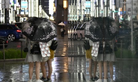 Southwestern Japan were pounded by heavy rain after the country hit by  After hit by Tropical Storm Nanmadol earlier this week,  