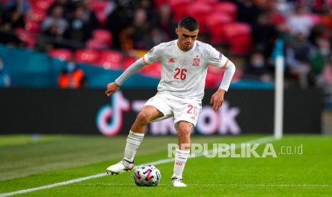 Gelandang timnas Spanyol dan Barcelona, Pedri.