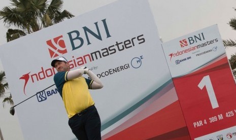 pegolf internasional Josh Younger, optimistik raih kemenangan di BNI Indonesian Masters 2019 ajang internasional berhadiah 750 ribu dolar AS