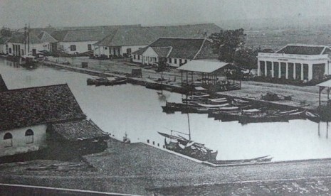 Pelabuhan lama Sunda Kalapa 1860-an.