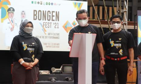 Pelaksana Tugas (Plt) Bupati Musi Banyuasin Beni Hernedi SIP secara resmi membuka Bongen Fest