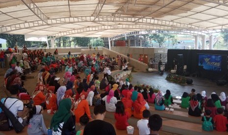 Pelaksanaan Hari Peduli Sampah Nasional 2019 yang berlangsung di Jaletreng Riverpark, Serpong, Tanggerang Selatan.