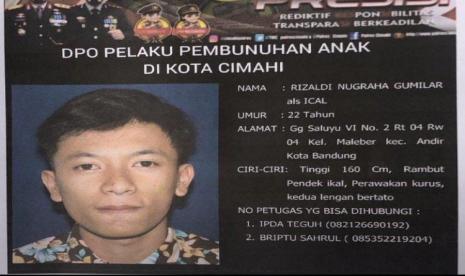 Pelaku penusukan remaja sepulang dari mengaji hingga meninggal, yaitu Rizaldi Nugraha Gumilar (22) sudah ditangkap.