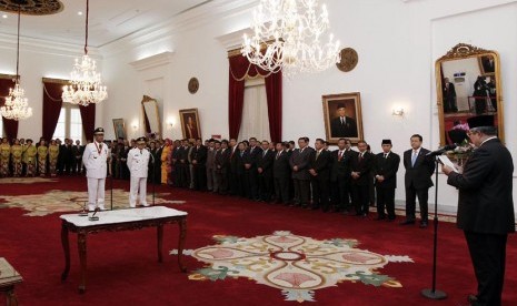 Suasana dalam Istana Kepresidenan Yogyakarta, DIY 