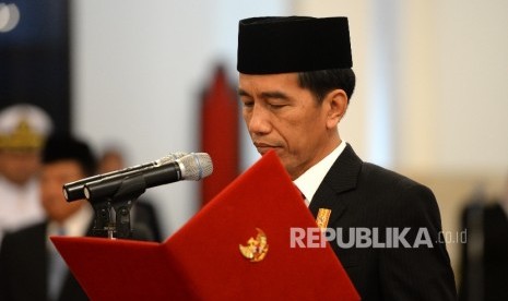 Presiden Joko Widodo (Republika/Wihdan Hidayat)