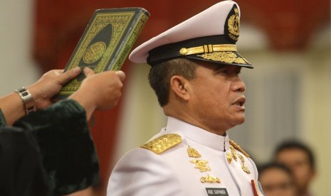 Navy Chief of Staff Vice Admiral Ade Supandi