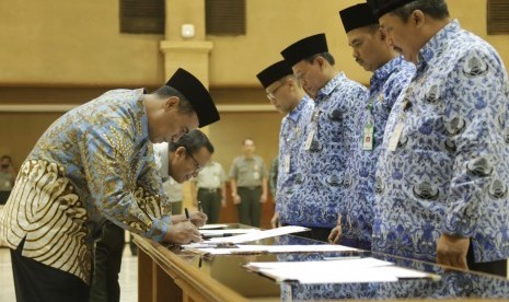 Pelantikan pejabat eselon 1 dan 2 Kementan