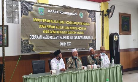 Pelantikan pengurus KDK MUI kabupaten Pasuruan, pada sabtu 