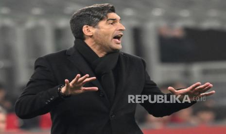 Pelatih AC Milan Paulo Fonseca.