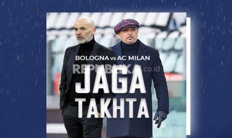 Pelatih AC Milan Stefano Pioli (kiri) dan pelatih Bologna Sinisa Mihajlovic akan beradu taktik pada laga Seri A Italia.