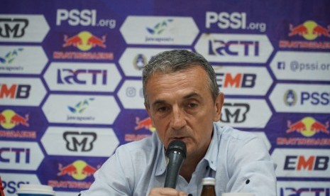 Pelatih Arema FC, Milomir Seslija.