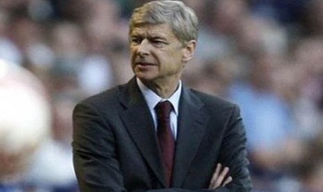 Pelatih Arsenal Arsene Wenger.