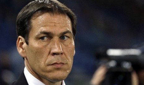 Pelatih AS Roma, Rudi Garcia.