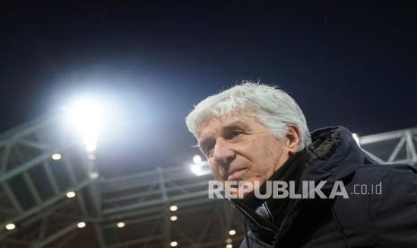 Pelatih Atalanta Gian Piero Gasperini tiba Italia, Senin (14/2) dini hari WIB..