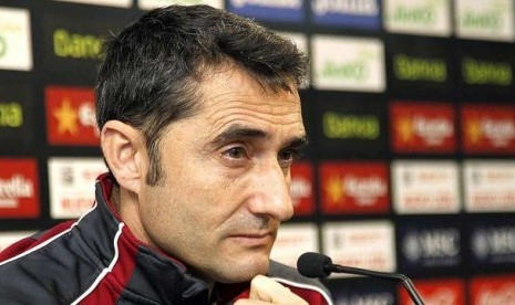 Pelatih Athletic Bilbao Ernesto Valverde