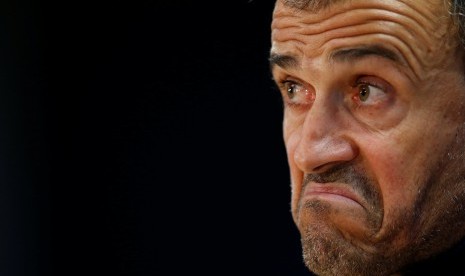 Pelatih Barcelona, Luis Enrique.