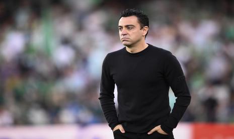 Pelatih Barcelona Xavi Hernandez