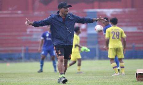 Pelatih baru Arema FC Joko Susilo. 