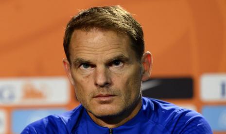 Pelatih Belanda Frank De Boer.