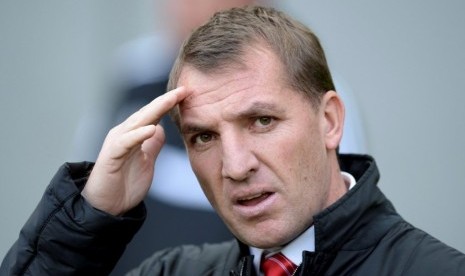 Pelatih Brendan Rodgers.