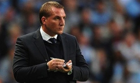 Pelatih Brendan Rodgers.