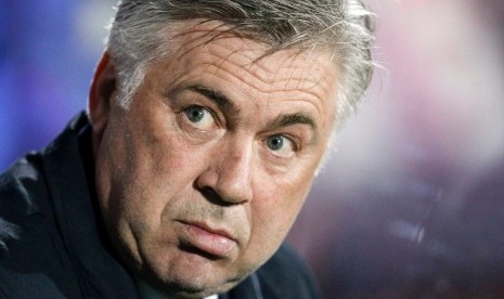 Pelatih Carlo Ancelotti.