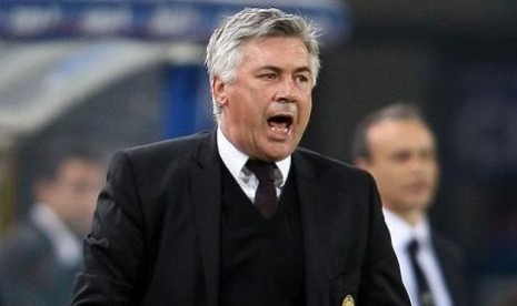 Pelatih Carlo Ancelotti.