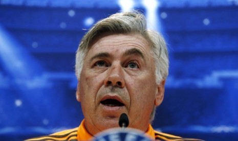 Pelatih Carlo Ancelotti.