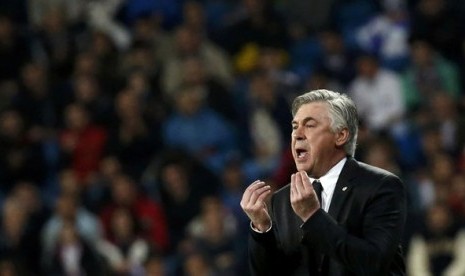 Pelatih Carlo Ancelotti.