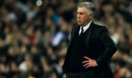 Pelatih Carlo Ancelotti.