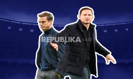 Pelatih Chelsea Frank Lampard (kanan) akan beradu taktik dengan pelatih Fulham Scott Parker dalam pertandingan derbi London di Liga Primer Inggris.