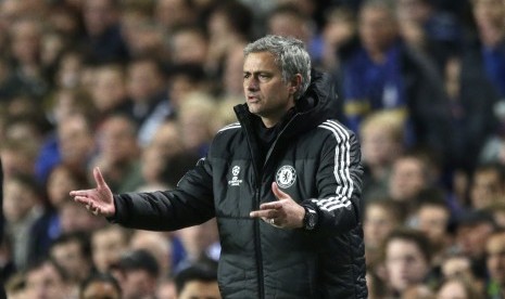 Pelatih Chelsea Jose Mourinho