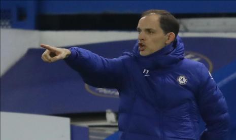 Pelatih Chelsea Thomas Tuchel.