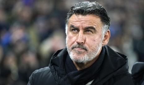 Pelatih baru PSG, Christophe Galtier.