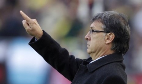 Pelatih Gerardo Martino.