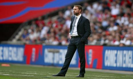 Pelatih Inggris Gareth Southgate.