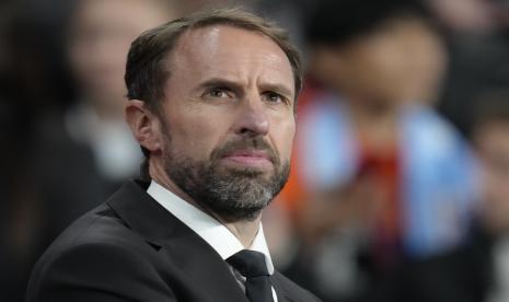 Pelatih Inggris Gareth Southgate.