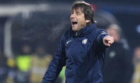 Pelatih Inter Milan Antonio Conte.