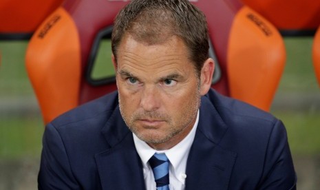 Pelatih Inter Milan Frank De Boer.