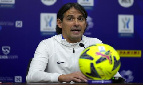  Pelatih Inter Milan Simone Inzaghi 