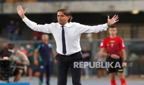 Pelatih Inter Milan Simone Inzaghi 