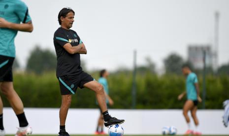 Pelatih Inter Milan Simone Inzaghi.