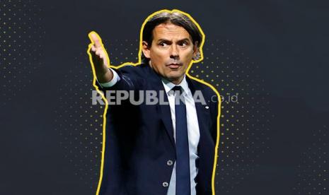 Pelatih Inter Milan Simone Inzaghi