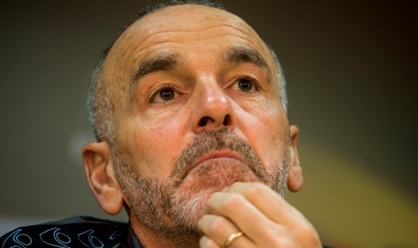 Pelatih Inter Milan, Stefano Pioli.