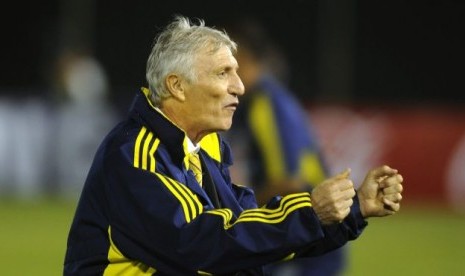 Pelatih Kolombia Jose Pekerman.