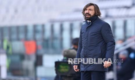 Pelatih Juventus Andrea Pirlo.